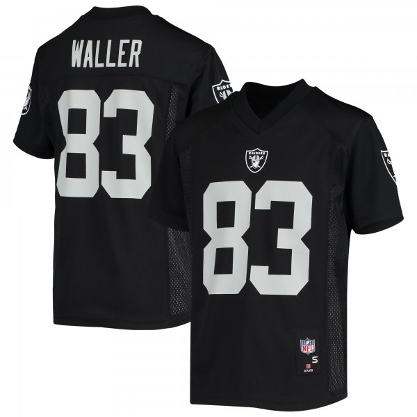 Youth Las Vegas Raiders Darren Waller Black Replica Player Jersey