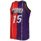 Men's Toronto Raptors Mitchell & Ness Purple/ Red Big & Tall Hardwood Classics 1998/99 Split Swingman Jersey