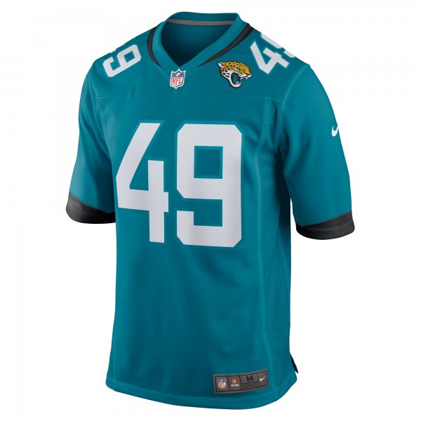 Men's Jacksonville Jaguars Leonard Taylor Nike  Teal  Game Jersey