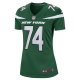 Women's New York Jets Nick Mangold Nike Gotham Green Retired Player Jersey