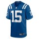 Men's Indianapolis Colts Racey McMath Nike  Royal Team Game Jersey