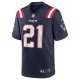 Men's New England Patriots Adrian Phillips Nike Navy Game Jersey