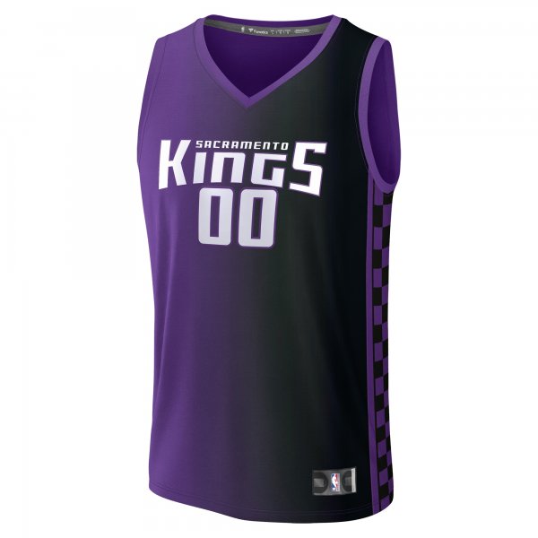 Youth Sacramento Kings  Fanatics Purple Custom Fast Break Jersey - Statement Edition