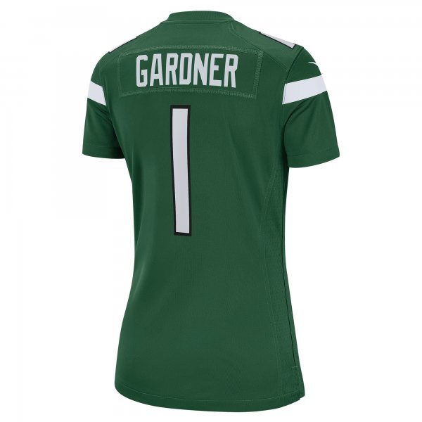 Women's New York Jets Ahmad Sauce Gardner Nike Green Player Jersey