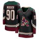 Women's Arizona Coyotes J.J. Moser Fanatics Black Home Breakaway Player Jersey