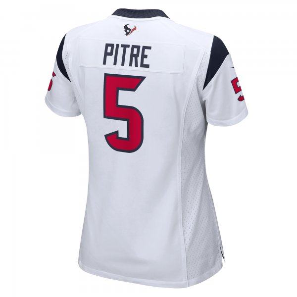 Women's Houston Texans Jalen Pitre Nike White Game Player Jersey