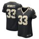 Women's New Orleans Saints Kirk Merritt Nike  Black Team Game Jersey