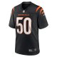 Men's Cincinnati Bengals Shaka Heyward Nike  Black Team Game Jersey