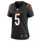 Women's Cincinnati Bengals Tee Higgins Nike Black Game Player Jersey