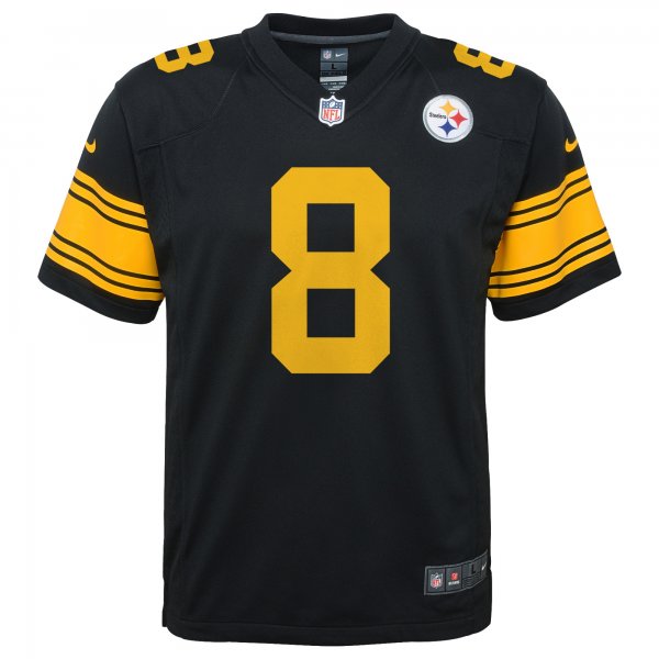 Youth Pittsburgh Steelers Kenny Pickett Nike Black Game Jersey