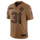 Men's Houston Texans Dameon Pierce Nike Brown 2023 Salute To Service Limited Jersey