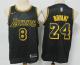 Men's Los Angeles Lakers ##8 #24 Kobe Bryant Black 2020 Nike City Edition Stitched Jersey