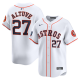 Men's Houston Astros #27 Jose Altuve Nike White 2024 MLB World Tour Mexico City Series Home Limited Player Jersey