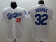 Los Angeles Dodgers #32 Sandy Koufax White Flexbase Collection Stitched MLB Jersey