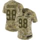 Women's Nike Las Vegas Raiders#98 Maxx Crosby Limited Camo 2018 Salute to Service NFL Jersey