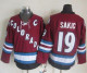 Colorado Avalanche #19 Joe Sakic Red CCM Throwback Stitched NHL Jersey