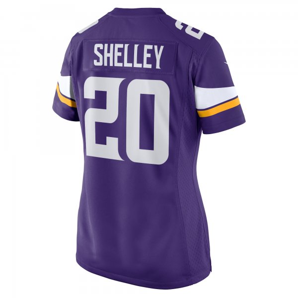 Women's Minnesota Vikings Duke Shelley Nike Purple Home Game Player Jersey