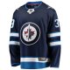 Men's Winnipeg Jets Laurent Brossoit Fanatics Navy Home Premier Breakaway Player Jersey