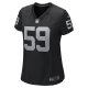 Women's Las Vegas Raiders Luke Masterson Nike Black Game Player Jersey