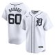 Men's Detroit Tigers #60 Akil Baddoo Nike White Home Limited Player Jersey