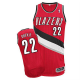 Men's Revolution 30 Portland Trail Blazers #22 Clyde Drexler Red Stitched NBA Jersey