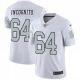 Men's Las Vegas Raiders #64 Richie Incognito Limited White Color Rush Jersey