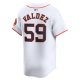 Men's Houston Astros Framber Valdez Nike White Home Limited Player Jersey