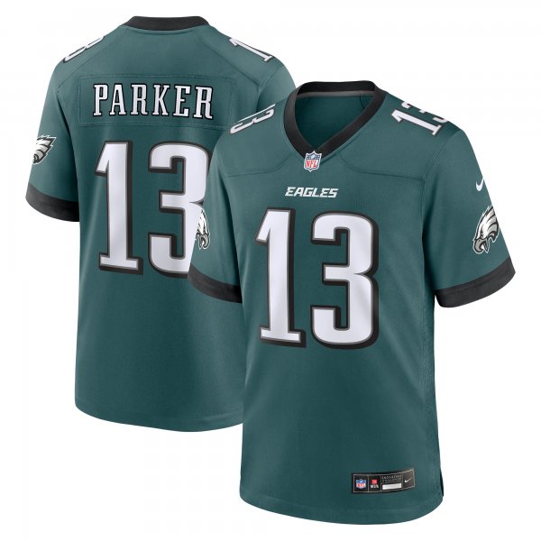 Men's Philadelphia Eagles DeVante Parker Nike Midnight Green  Game Jersey