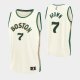 Boston Celtics #7 Jaylen Brown 2023-24 City Edition Cream Jersey