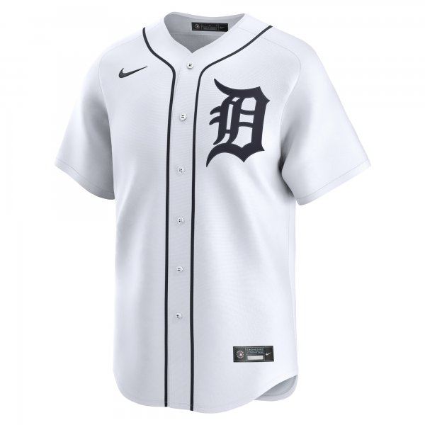 Men's Detroit Tigers Colt Keith Nike White Home Limited Player Jersey