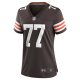 Women's Cleveland Browns Wyatt Teller Nike Brown Game Jersey