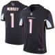 Arizona Cardinals #1 Kyler Murray Black Alternate Men's Stitched Nike NFL Vapor Untouchable Limited Jersey