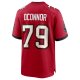 Men's Tampa Bay Buccaneers Patrick O'Connor Nike Red Game Jersey