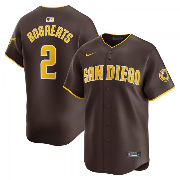 Men's San Diego Padres #2 Xander Bogaerts Nike Red Away Limited Player Jersey