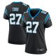 Women's Carolina Panthers Alex Cook Nike  Black  Game Jersey