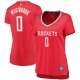 Women's Houston Rockets Russell Westbrook Fanatics Red Fast Break Replica Jersey - Icon Edition