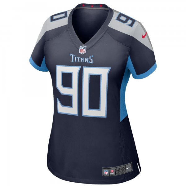 Women's Tennessee Titans Jevon Kearse Nike Navy Game Retired Player Jersey