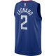 Men's LA Clippers Kawhi Leonard Nike Royal 2021/22 Diamond Swingman Jersey - Icon Edition