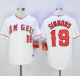 Los Angeles Angels of Anaheim #19 Andrelton Simmons White Cool Base Stitched MLB Jersey