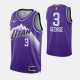 2023-24 City Edition Utah Jazz #3 Keyonte George Purple Swingman Jersey