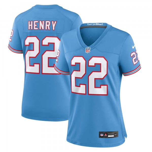 Women's Tennessee Titans Derrick Henry Nike Light Blue Player Jersey