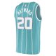 Men's Charlotte Hornets Gordon Hayward Fanatics Teal Fast Break Replica Jersey - Icon Edition