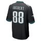 Men's Philadelphia Eagles Dallas Goedert Nike Black Game Jersey