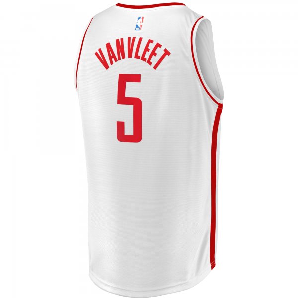 Youth Houston Rockets Fred VanVleet Fanatics White Fast Break Replica Player Jersey - Association Edition