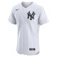 Men's New York Yankees Yoendrys Gomez Nike White Home Elite Player Jersey