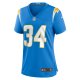 Women's Los Angeles Chargers Jaret Patterson Nike  Powder Blue Team Game Jersey