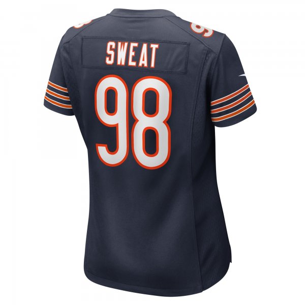 Women's Chicago Bears Montez Sweat Nike  Navy  Game Jersey