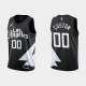 Men's Los Angeles Clippers #00 Custom 2022-23 Statement Edition Black NBA Jersey