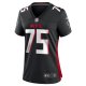 Women's Atlanta Falcons Eli Ankou Nike  Black  Game Jersey