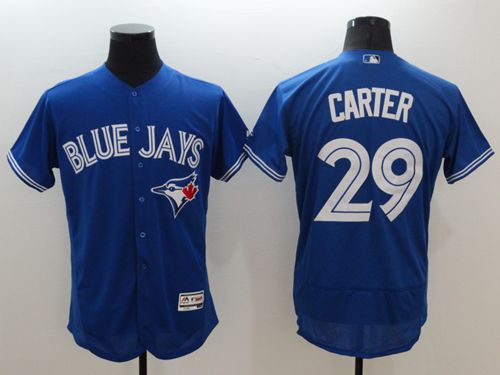 Toronto Blue Jays #29 Joe Carter Blue Flexbase Collection Stitched MLB Jersey